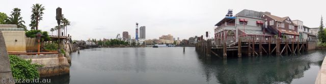 Universal Studios lake